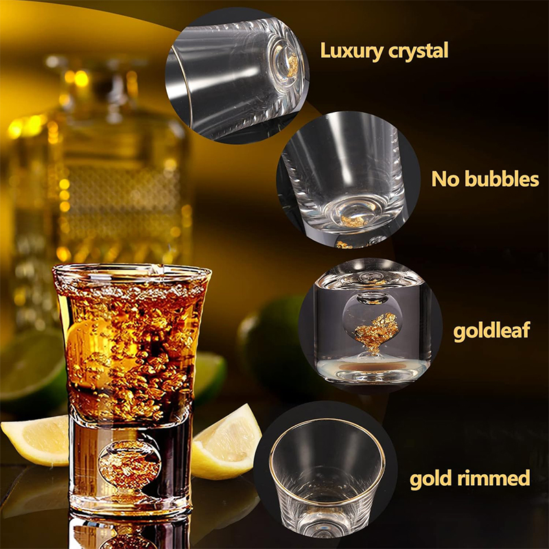 HeY LiLac 6Pcs Shot Glasses 15 - đánh giá và giá Crystal Wine Glass
