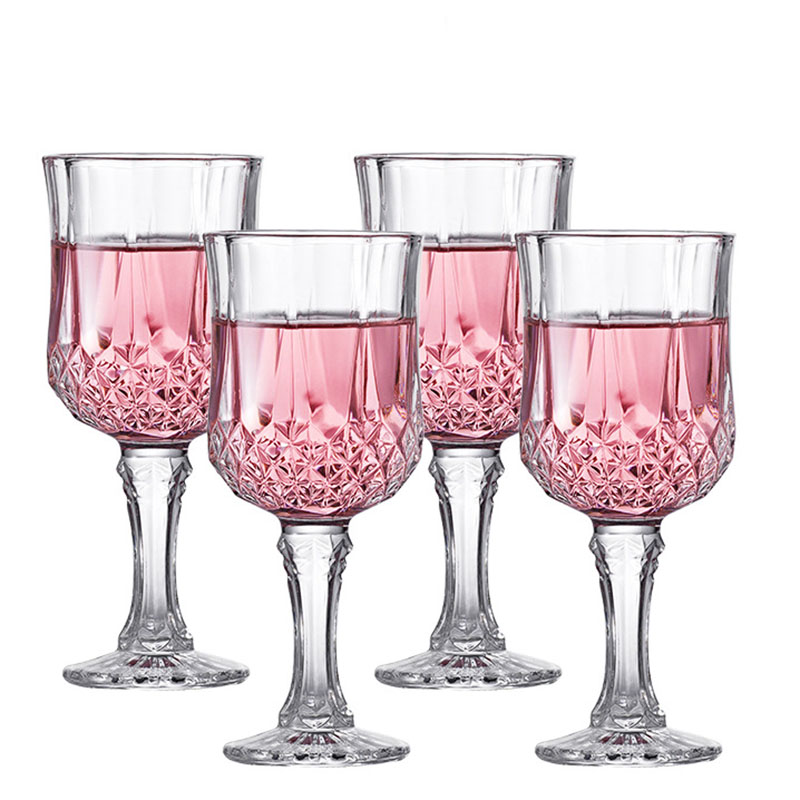 4pcs Set Champagne Cups Red Wi - đánh giá và giá Crystal Wine Glass