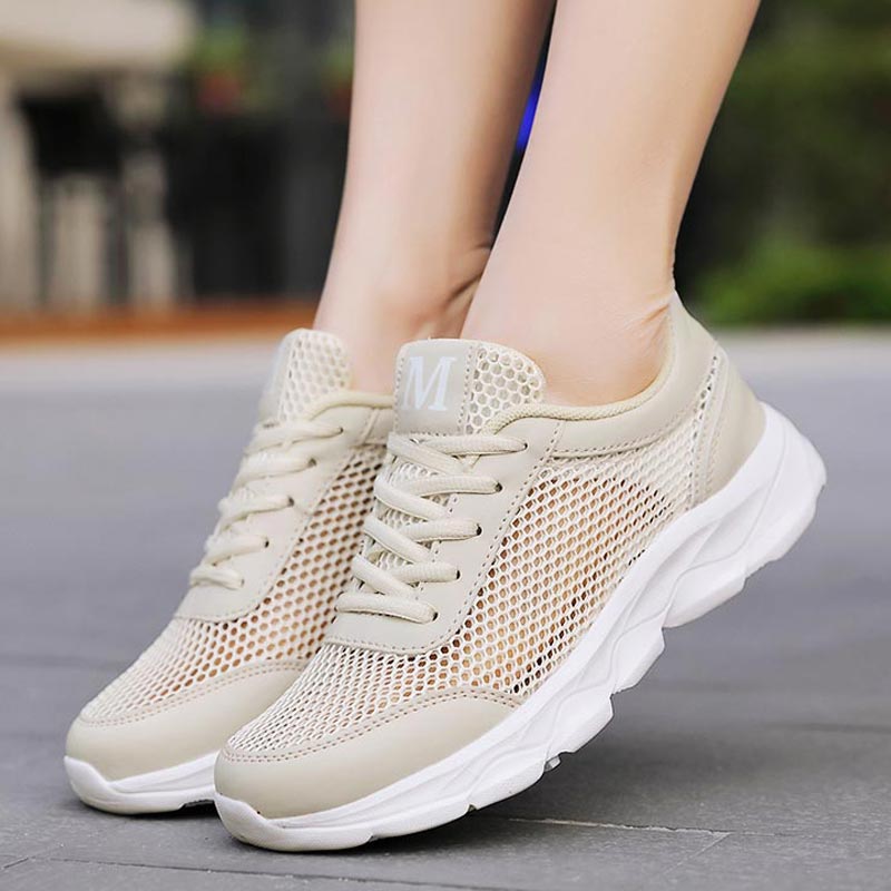 Summer Breathable Sneakers Wom - đánh giá và giá Luxury Lifestyle Way