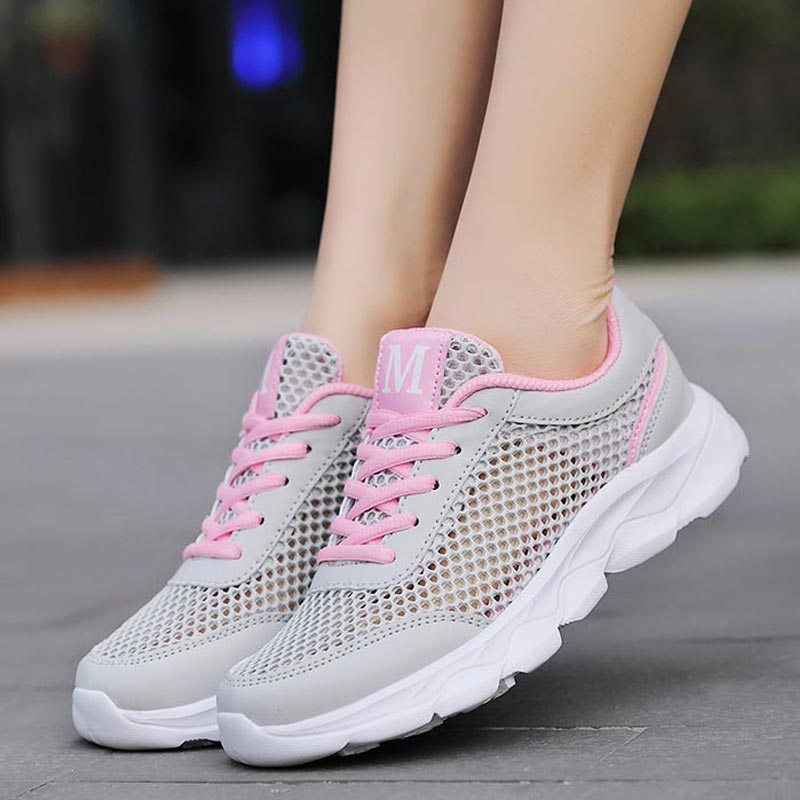 Summer Breathable Sneakers Wom - đánh giá và giá Luxury Lifestyle Way