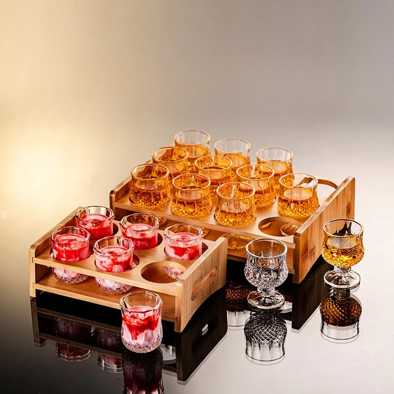 6pcs Shot Glass Wine Set Baiji - đánh giá và giá Crystal Wine Glass