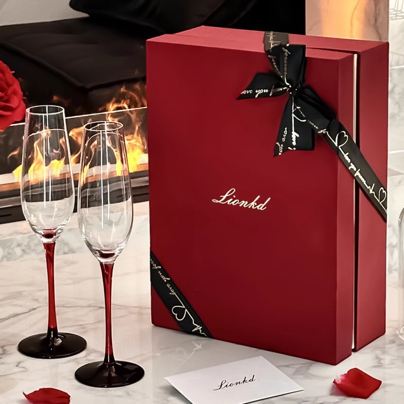 HYS high-end gift champagne cu - đánh giá và giá Crystal Wine Glass