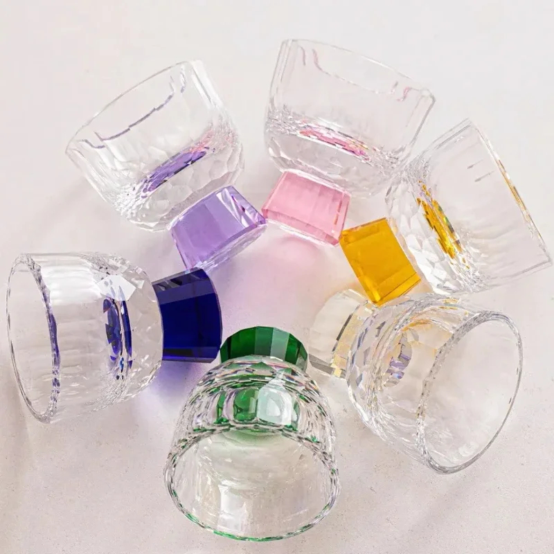 1 Pcs 50ml Diamond Cutting Cry - đánh giá và giá Crystal Wine Glass