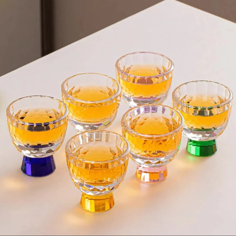 1 Pcs 50ml Diamond Cutting Cry - đánh giá và giá Crystal Wine Glass