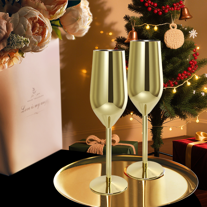Vintage Golden 304 Stainless S - đánh giá và giá Crystal Wine Glass