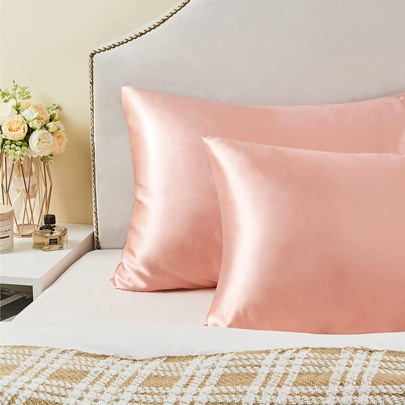 New 2pcs Nordic Pure Emulation - đánh giá và giá Silk Pillowcase Set