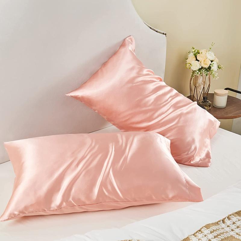 New 2pcs Nordic Pure Emulation - đánh giá và giá Silk Pillowcase Set